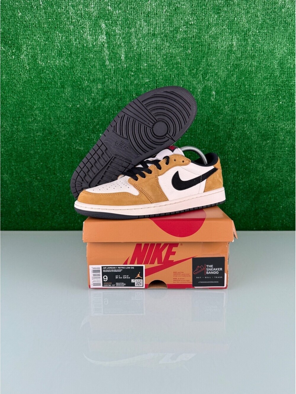 Size 9 - Air Jordan 1 Retro OG Low Rookie of the Year